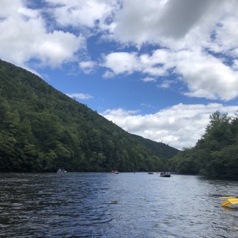 Whitewater Rafting Adventures - View from the river - Rafting/Kayaking Near Me - Nesquehoning, Pennsylvania