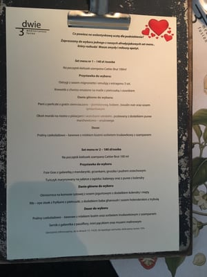 Menu photo 2 Wilcza 50 Warsaw, MZ Menu photo 2 Wilcza 50 Warsaw, MZ