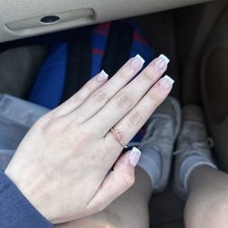 Pure nails - French tip nails