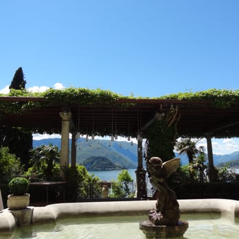 Hotel Villa Cipressi - the beautiful pergola where many weddings happen - Hotels Near Me - Varenna, LC