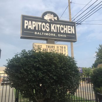Papito's Kitchen - Attractive branding with hours - Seafood Near Me - Baltimore, Ohio