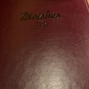 Moishes - Leather-bound menus. - Steakhouses Near Me - Montreal, Quebec
