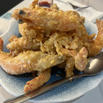 Garden Cafe - Salted egg prawns - Hong Kong Style Cafe Near Me - Castro Valley, California Garden Cafe - Salted egg prawns - Hong Kong Style Cafe Near Me - Castro Valley, California