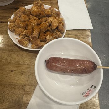 Knife Cut Noodles - Popcorn chicken and sausage - Noodles Near Me - Markham, Ontario Knife Cut Noodles - Popcorn chicken and sausage - Noodles Near Me - Markham, Ontario