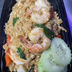 Yummy Thai - Basil Fried Rice W/ Shrimp
