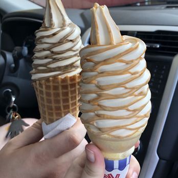 East Wind Drive-In - Mocha & butterscotch flavor burst cones! - American Near Me - Cascade Locks, Oregon East Wind Drive-In - Mocha & butterscotch flavor burst cones! - American Near Me - Cascade Locks, Oregon
