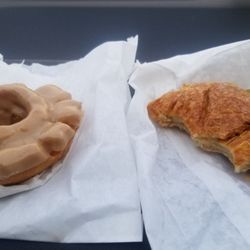 U S Donut Shop - Old fashion maple donuts and yummy jalapeno ham & cheese
