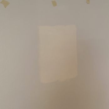 Cruz Painting - Paint square shows the color the wall is supposed to be. They mix paint from other jobs to cut costs. - Painters Near Me - Sparks, Nevada
