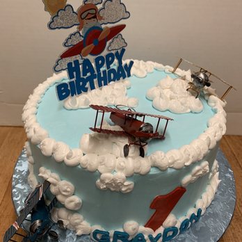 Gino's Pastry Shop - Happy first birthday how time flies, vintage planes theme - Bakeries Near Me - Bronx, New York Gino's Pastry Shop - Happy first birthday how time flies, vintage planes theme - Bakeries Near Me - Bronx, New York