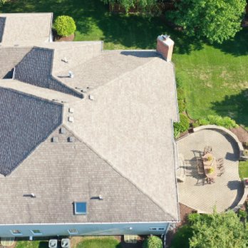 Industry Elite Services - After- Plainfield, Illinois  New roof and gutters after Hail damage. Insurance Approved.  Owens Corning Driftwood. - Roofing Near Me - Plainfield, Illinois