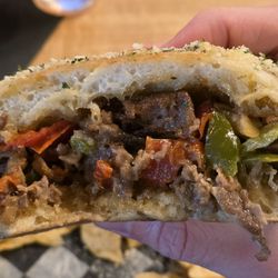 Wicked Warren's - Philly Cheesesteak Panuzzo