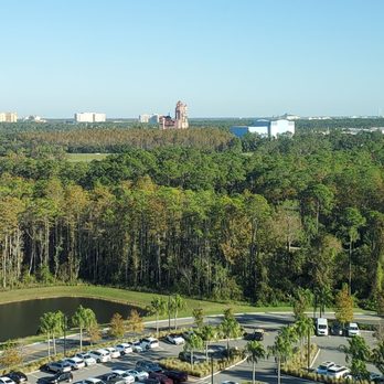 Gran Destino Tower - View of the Tower of Terror from room 9565 - It's closer than it looks in the picture - Resorts Near Me - Orlando, Florida Gran Destino Tower - View of the Tower of Terror from room 9565 - It's closer than it looks in the picture - Resorts Near Me - Orlando, Florida
