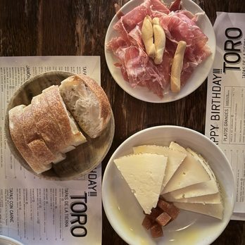 Toro - Bread, ham, and cheese plus quince cubes - Tapas Bars Near Me - Boston, Massachusetts