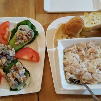 Root - The onion dip on the right was to die for. The potato salad on the left was so unique and.tasty. - Salad Near Me - Lancaster, Pennsylvania