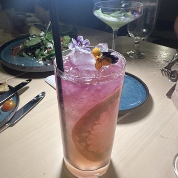 The Peel - Como La Flor (kinda like an aperol spritz wt the bubbles) - Bars Near Me - Orange, California