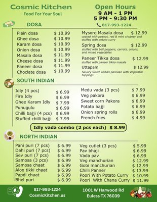 Menu photo 3 Cosmic Kitchen Euless, TX Menu photo 3 Cosmic Kitchen Euless, TX