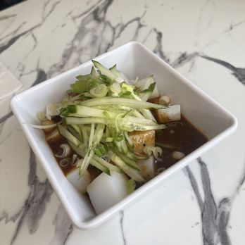 Silk Road Uyghur Cuisine - Bean Jelly - Chinese Near Me - Cambridge, Massachusetts