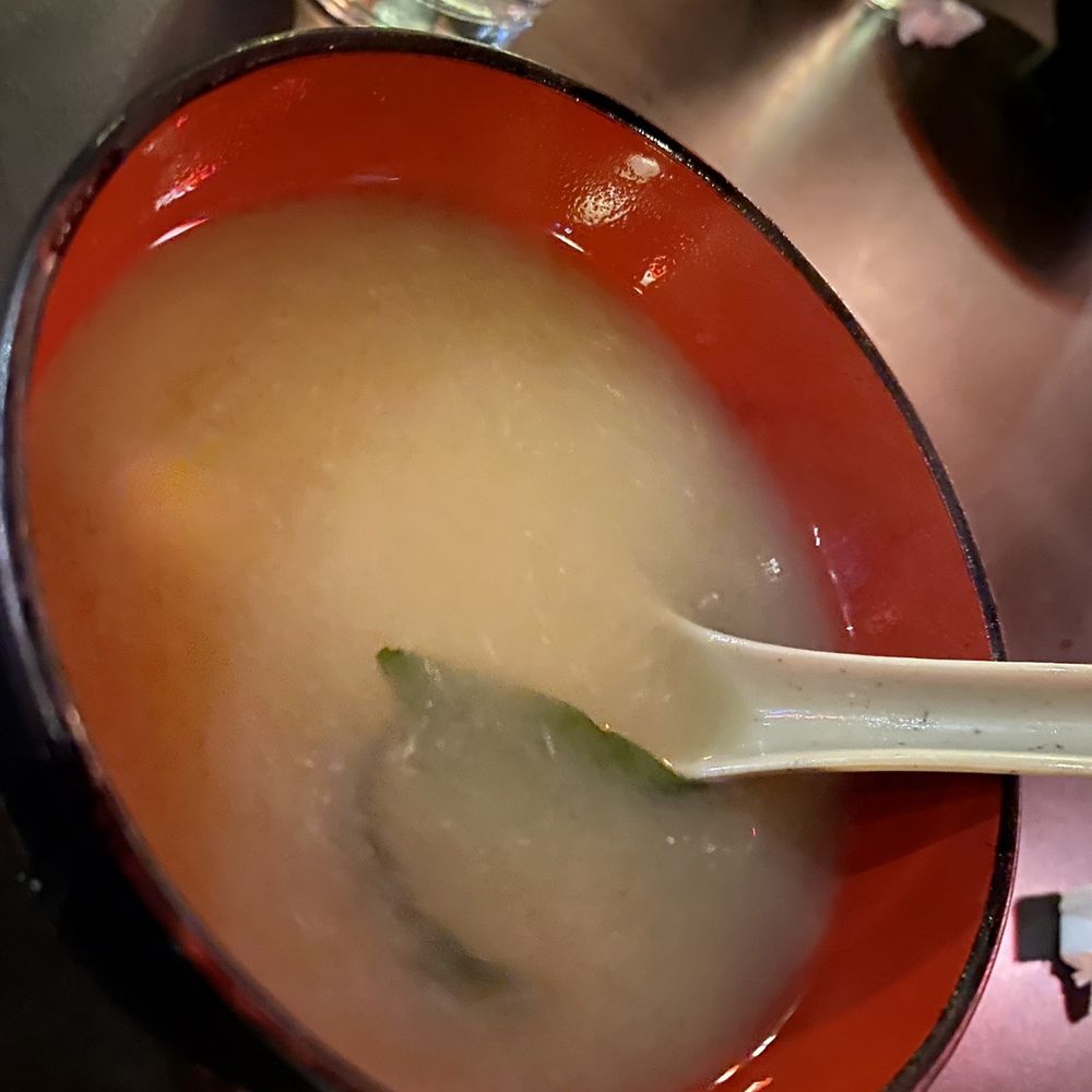 Crazy Sushi - 10.16.21 Miso Soup - Sushi Bars Near Me - Rocklin, California