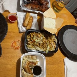 All the food