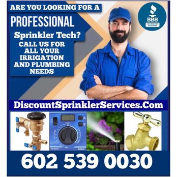 Discount Sprinkler And Drip Repair - Irrigation Near Me - Phoenix, Arizona Discount Sprinkler And Drip Repair - Irrigation Near Me - Phoenix, Arizona