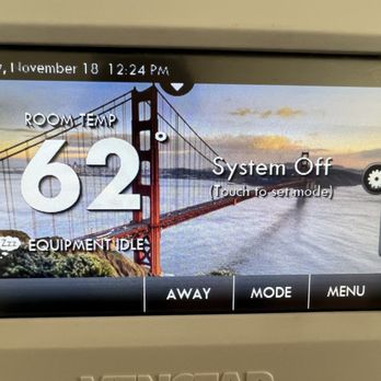 Comfort Time - Temp before turning heat on - Heating & Air Conditioning/HVAC Near Me - Santa Fe Springs, California
