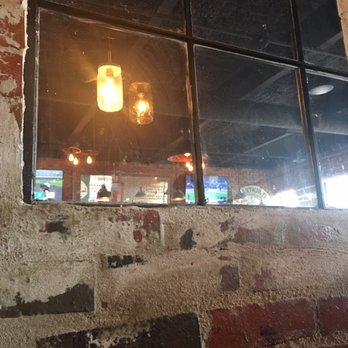 Fusion at Union - Window between the dining room and the bar area - Pizza Near Me - Newburgh, New York