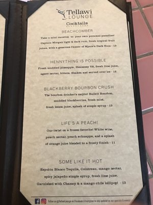 Menu photo 6 Tellawi Lounge Fresno, CA