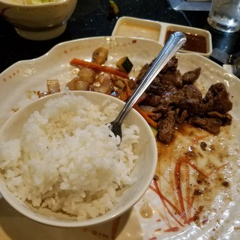 Taisho - Was so good I forgot to take a picture before I started eating thinly sliced steak and steamed rice. - Sushi Bars Near Me - Cypress, Texas Taisho - Was so good I forgot to take a picture before I started eating thinly sliced steak and steamed rice. - Sushi Bars Near Me - Cypress, Texas