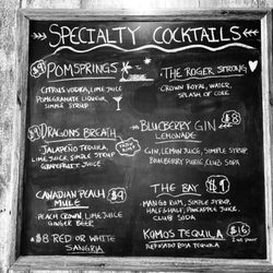 Vintage Wine Bar - Seasonal cocktails