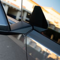 Fresh Window Tint & Paint Protection Films Valencia - 2026 Cybertruck Fully Protected in XPEL Colored Paint Protection Films. Grey Black. This is not a wrap, this PPF gives a paint like look