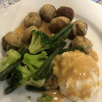 IKEA - Meatballs, mash potatoes, mixed veggies - Home Decor Near Me - Charlotte, North Carolina