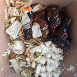 JerkGOD 3 Cheese Mac JerkGOD 3 Cheese Mac Caribbean Cabbage wings
