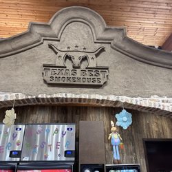 Texas Best Smokehouse - Best bathrooms ever!