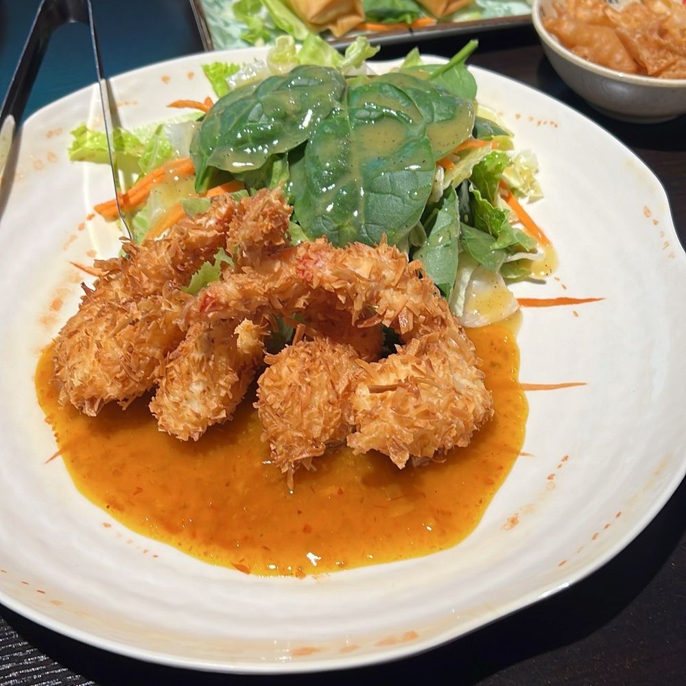 Mann Sarka - Thai Coconut Shrimp - Asian Fusion Near Me - Floral Park, New York Mann Sarka - Thai Coconut Shrimp - Asian Fusion Near Me - Floral Park, New York