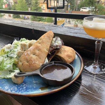 Park Distillery - Beef dip and wonder pass - Canadian (New) Near Me - Banff, Alberta