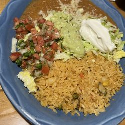 El Alcapulco - Fajita setup plate