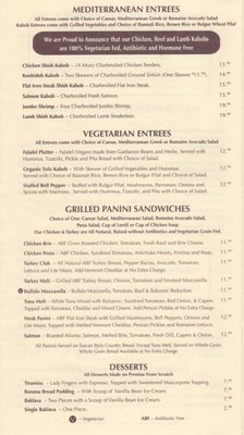Menu photo 4 Panini Kabob Grill Irvine, CA