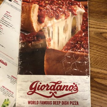 Giordano's - Menu-Front - Pizza Near Me - Chicago, Illinois Giordano's - Menu-Front - Pizza Near Me - Chicago, Illinois