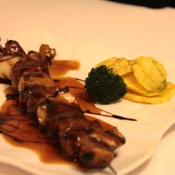 Almirez - Carrilleras de Ibérico con salsa de Pedro Ximénez y foie - Iberian pig's cheek with Pedro Ximenez wine sauce and foie