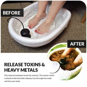 Paradox Detox Spa - Cleaning your body through your feet with a worm foot bath that helps give your feet relief from a long and hard work day. - Massage Near Me - Lauderdale, Florida
