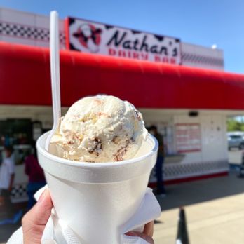 Nathan's Dairy Bar - Almond Joy Ice Cream - Ice Cream & Frozen Yogurt Near Me - Manassas, Virginia