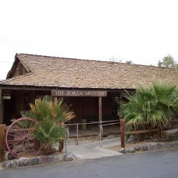 Borax Museum - The front of the Borax Museum. - Museums Near Me - Furnace Creek, California