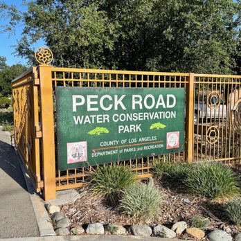 Peck Road Water Conservation Park - Front entrance - Parks Near Me - Arcadia, California Peck Road Water Conservation Park - Front entrance - Parks Near Me - Arcadia, California