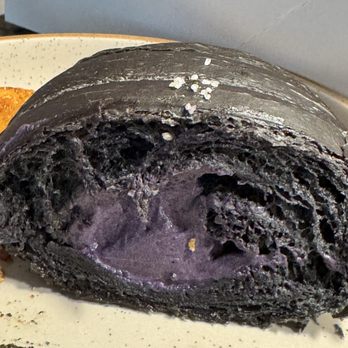 Tano - Ube salt bread (inside) - Bakeries Near Me - San Francisco, California