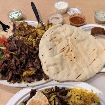 Shawarma Grill - Falafel 6 Pieces and  Shawarma Combo Plate - Sandwiches Near Me - Temecula, California