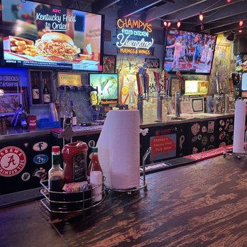 Champy's Famous Fried Chicken - View from the bar - Southern Near Me - Muscle Shoals, Alabama