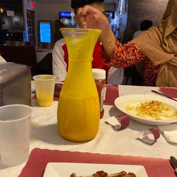 Addys BBQ - It's my brothers birthday and they gave us this big mango lassi for free. Amazing staff. - Barbeque Near Me - Elmont, New York Addys BBQ - It's my brothers birthday and they gave us this big mango lassi for free. Amazing staff. - Barbeque Near Me - Elmont, New York