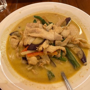 Wei West - a bowl of soup with a spoon in it - Asian Fusion Near Me - New York, New York