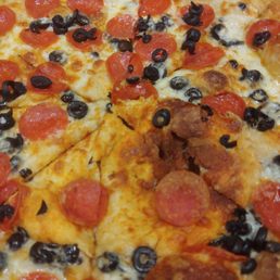 Pepperoni and anchovies large pizza Pepperoni and anchovies large pizza