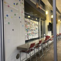 Nampa Public Library - Post it wall art